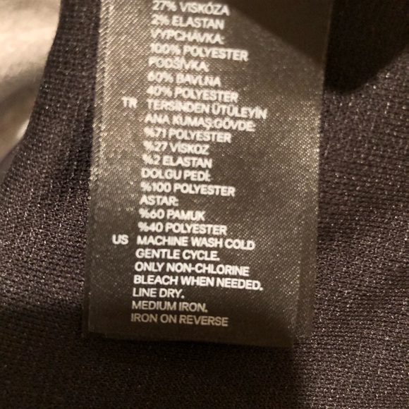 H&M Black Sleeve Dress - Picture 7 of 7